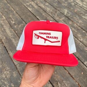 Vintage TIMMINS Trailers trucker hat
